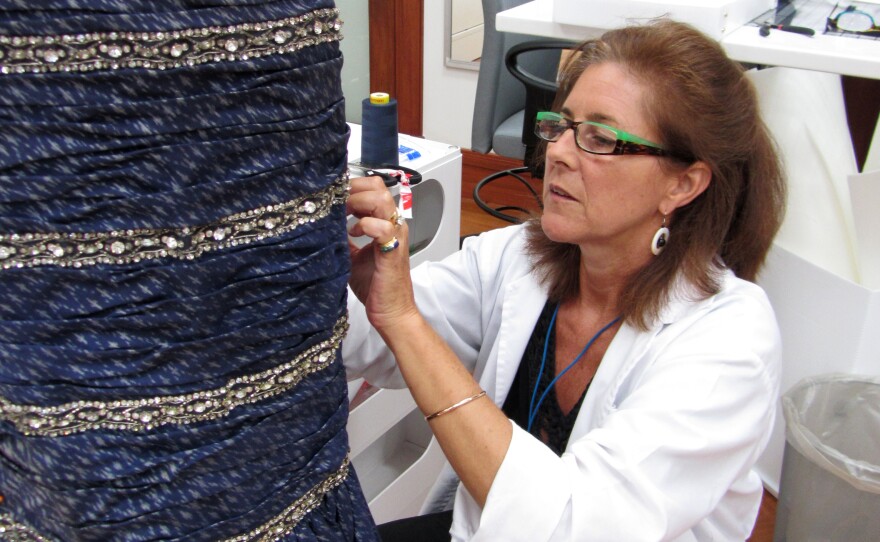 Julia Brennan, owner of <a href="http://www.caringfortextiles.com/">Caring for Textiles</a>, always knew she had excellent eyesight and now wonders whether it's part of what inspired her choice of career.