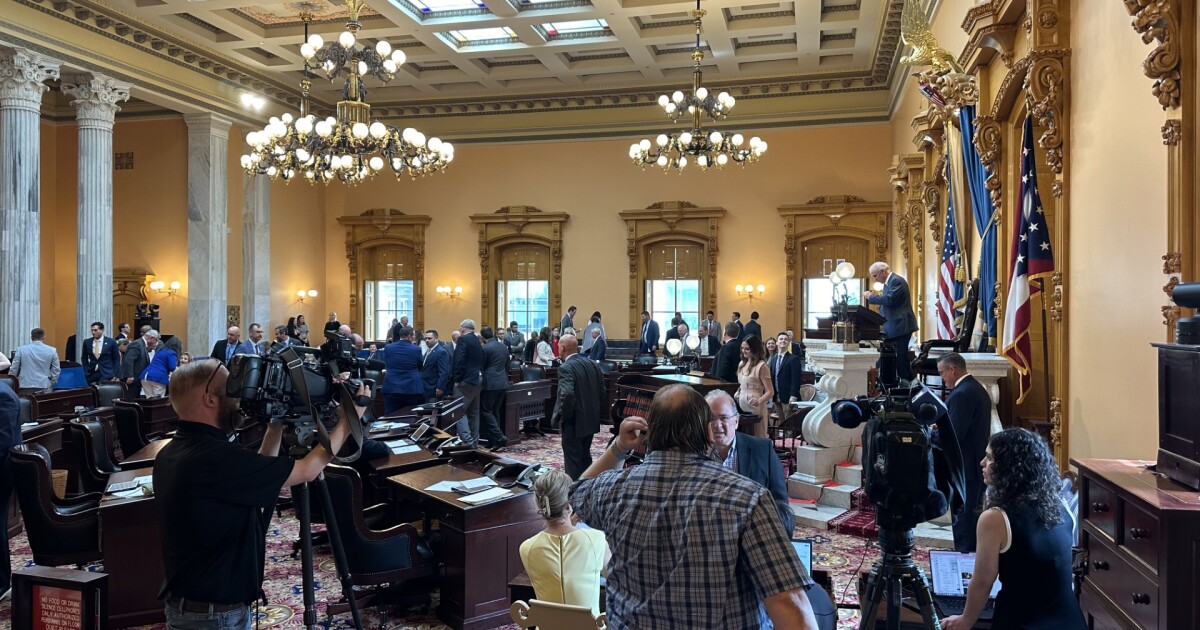 Ohio House approves one veto override, but skips voting on the other two