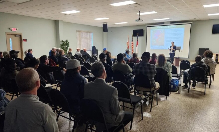 Public meeting for Kerr-McGee Chemical Corp — Navassa Superfund Site in Navassa, NC.