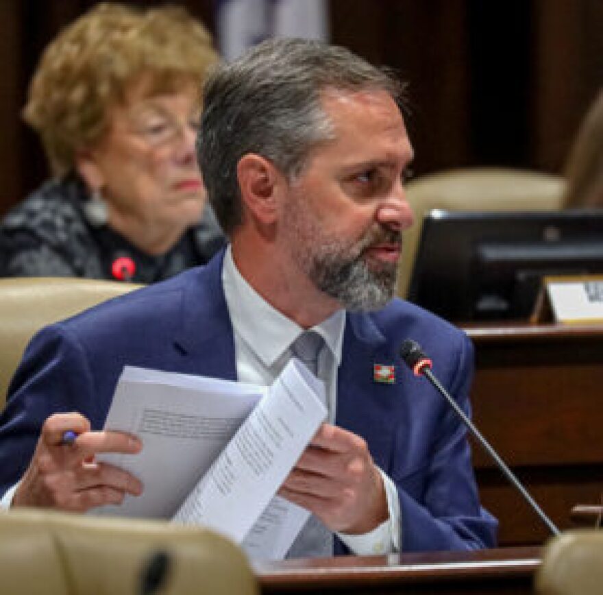 Sen. Greg Leding, D-Fayetteville