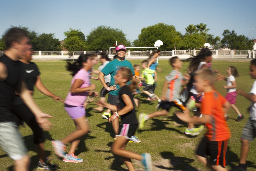 The club is about getting kids and parents to realize, " 'Hey, I can do this, too.' And building healthy habits together," says Przeor.