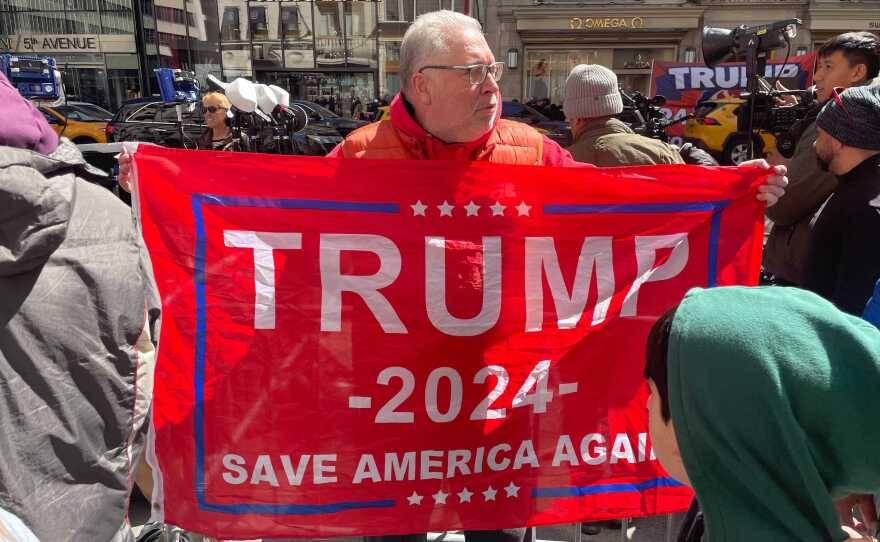  David Rem came out in support of former President Donald Trump.