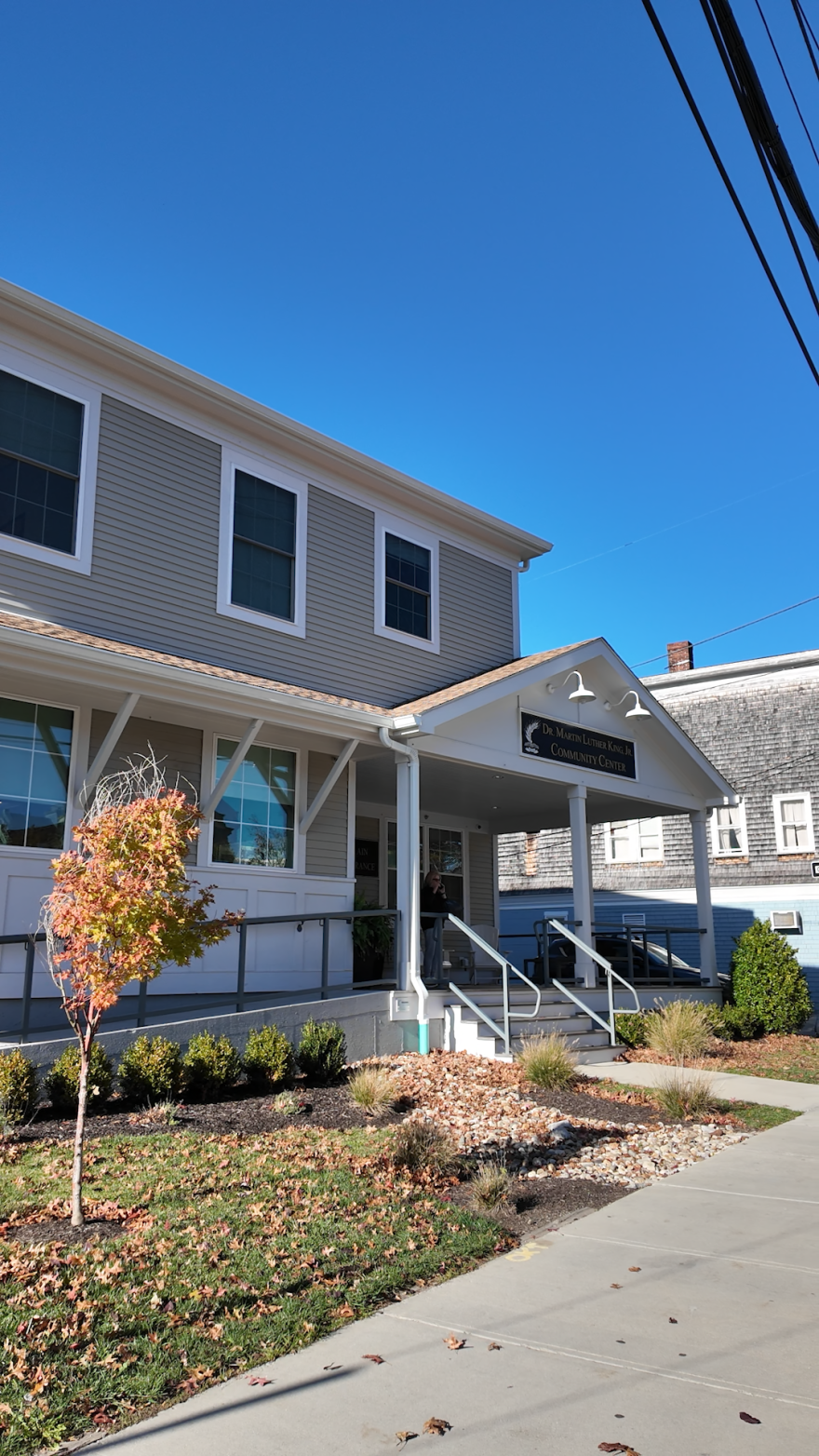 The Dr. Martin Luther King, Jr. Community Center in Newport offers a food pantry and hot meals. They have seen an uptick in demand this month.