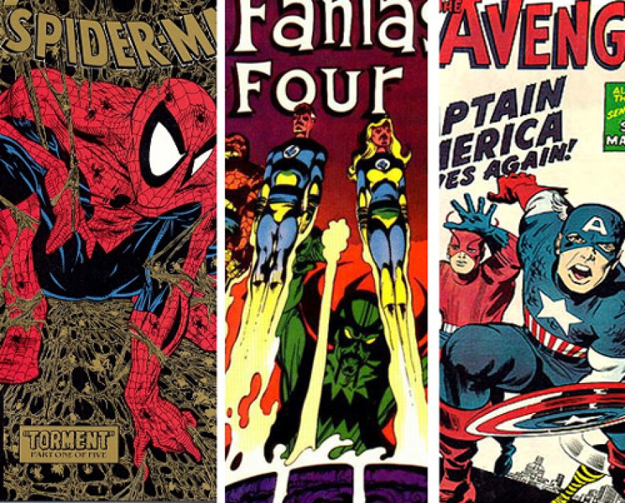 Marvel Comics covers