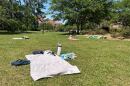 Florida State students left their belongings while a gunman opened fire on the campus on April 17, 2025.