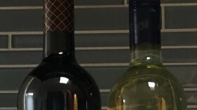 wine bottles