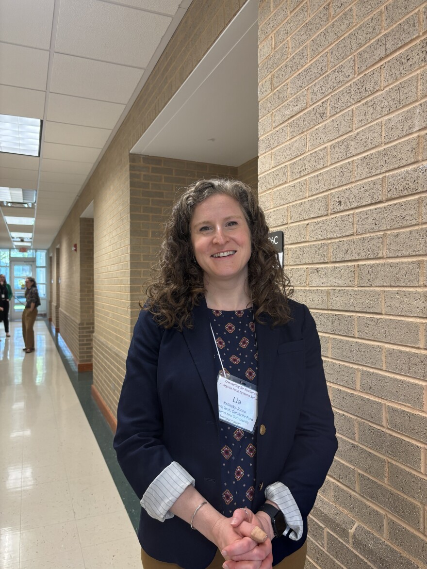 Lia Kelinsky-Jones is the assistant director of the Center for Food Systems and Community Transformation at Virginia Tech. She is also a research assistant professor