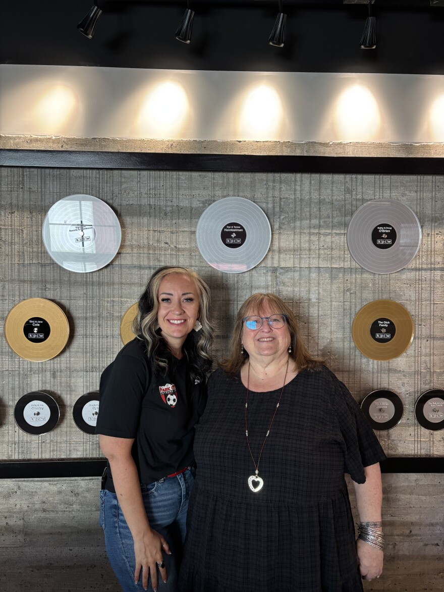 A photo of Cora Reddan and Shelley Gillwald