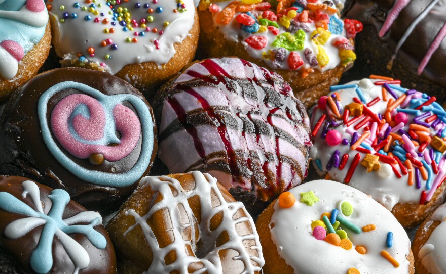 Doughnuts from Tastease Mini Donuts in Hartford.