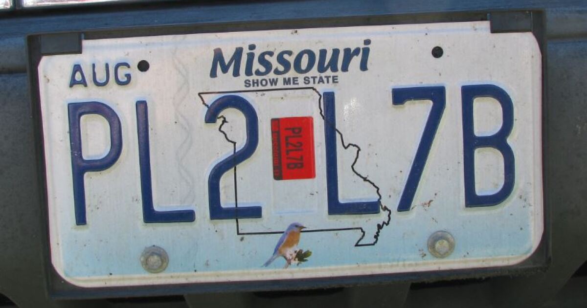 Missouri to Get New License Plate Design
