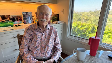 Stanley Clothier of Santa Barbara celebrates his 105th birthday on Wednesday