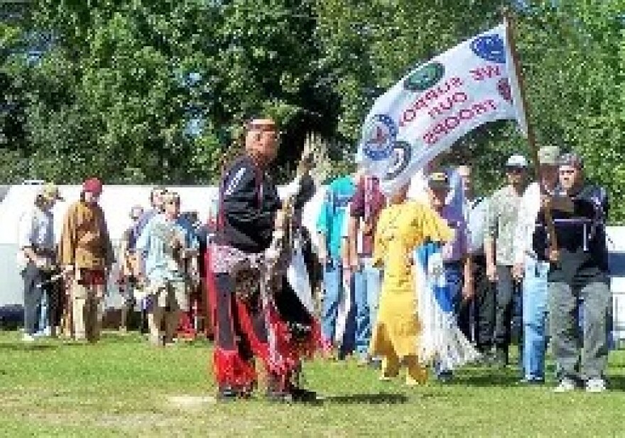 A scene from a previous year's Pow Wow.