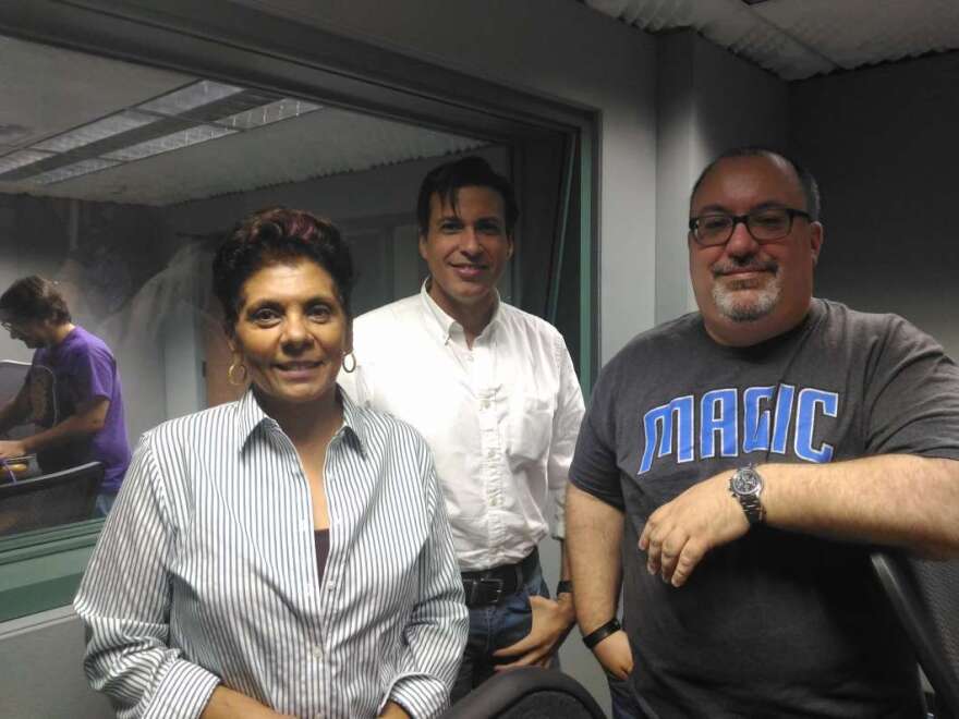 Maria Padilla, Wilton Vargas and Ronald Morales. 