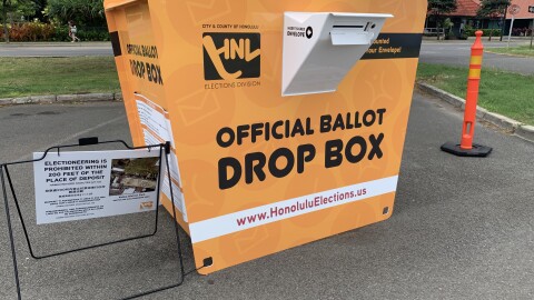 ballot drop box