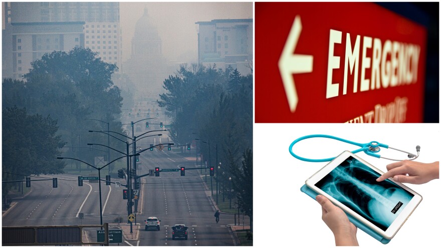 For several days, Boise's Air Quality Index has been "Unhealthy" or "very unhealthy."