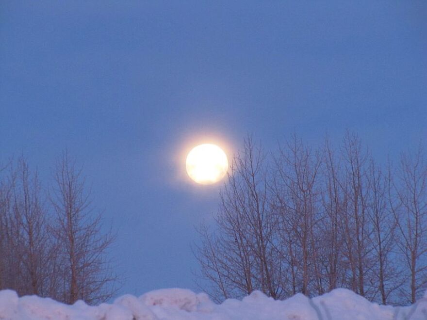 winter solstice moon