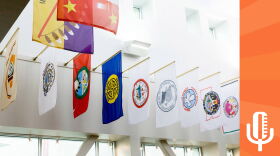 Buzz Land Grant Institutions tribal flags