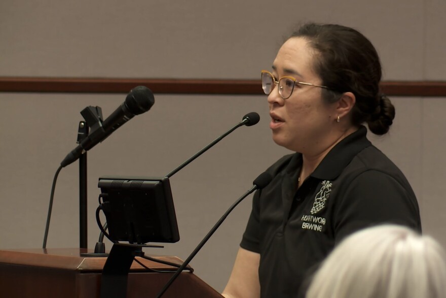 Heartwork Brewing co-found Aubrey Williams speaks on how a water rate hike would harm her brewery.
