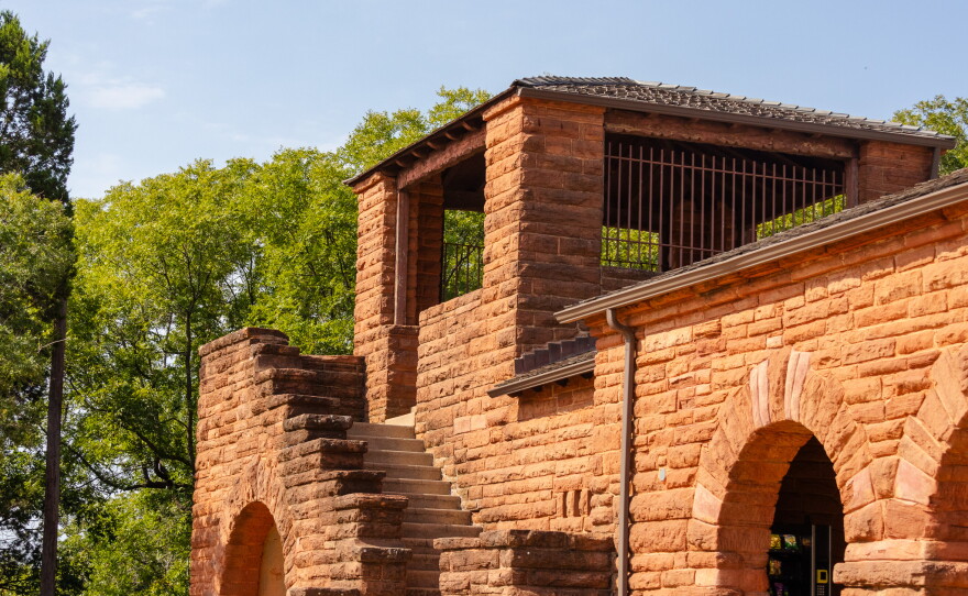 CCC Concessions Building in Abilene State Park, photo by Alexander Brown.
