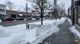 Central Avenue after the storm.
