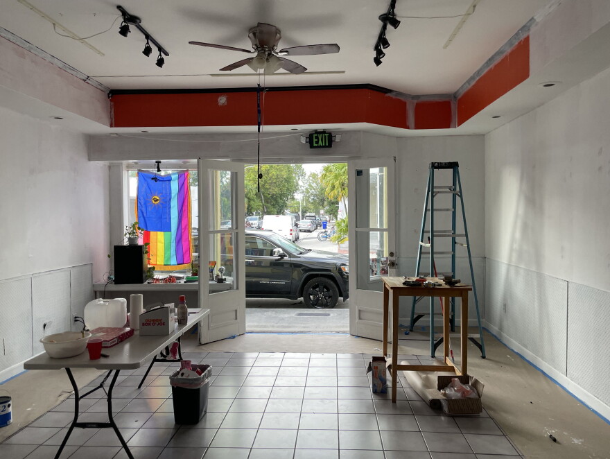  The inside of the Queer Keys leased space on Truman Avenue.