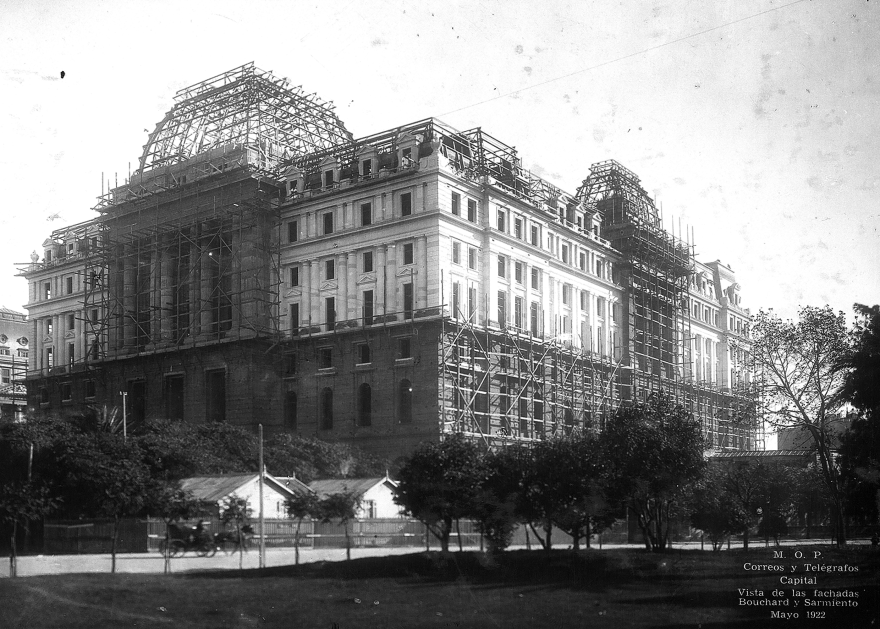 When The Palacio de Correos ("The "Postal Palace") opened in 1928 it was the largest public building in Argentina.