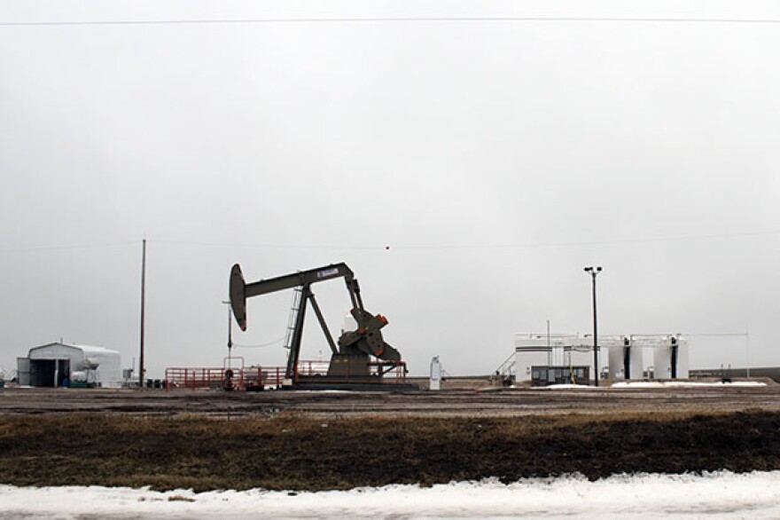 A SandRidge Energy well in northwestern Oklahoma.