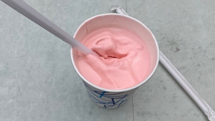 In the right situation, a strawberry shake can work wonders.