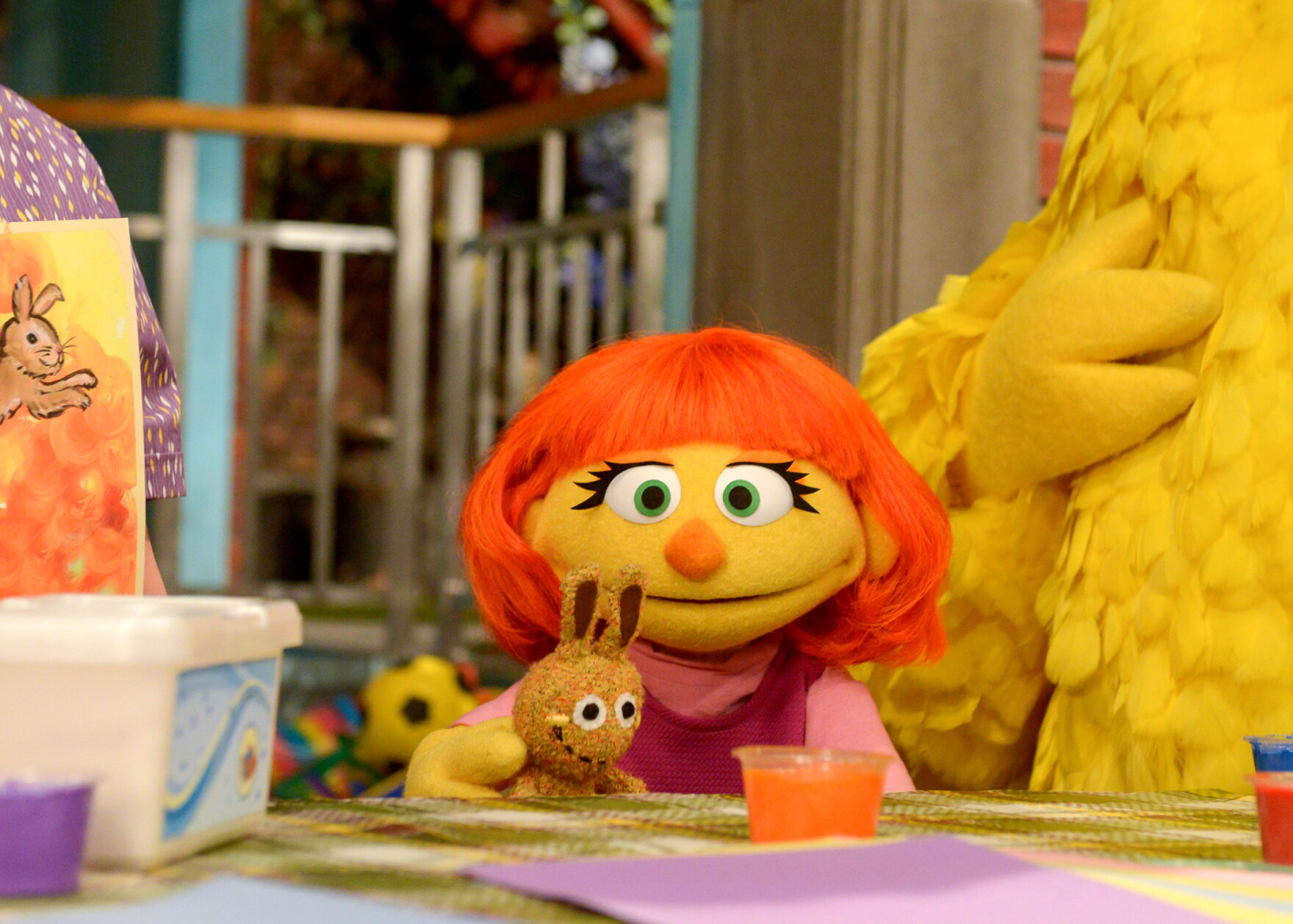 Puppet Jula How this 'Sesame Street' puppet has increased awareness and ...