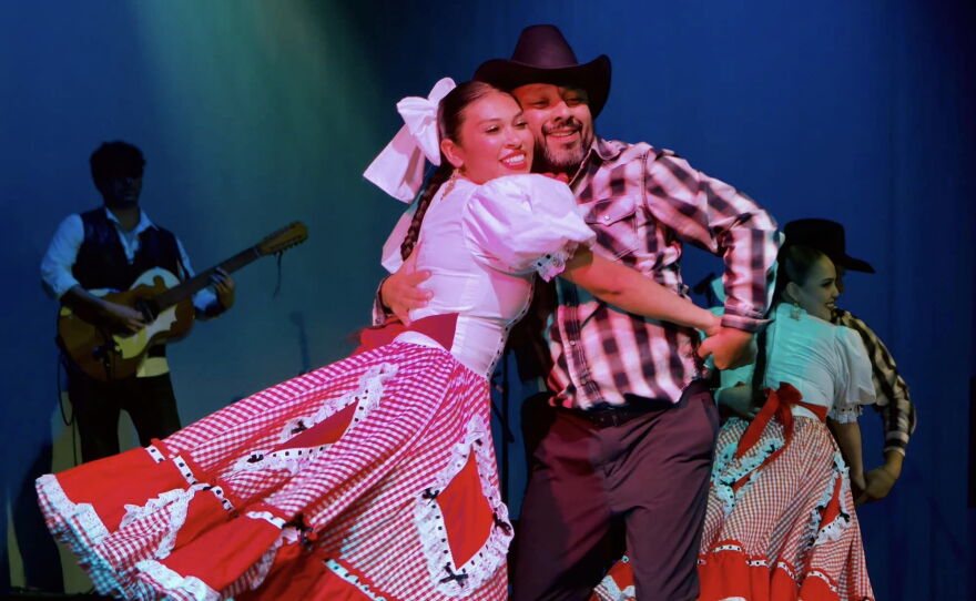 Guadalupe Dance Company on stage