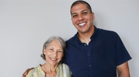 María de los Ángeles Vázquez and Rafael Cancel Vázquez at their StoryCorps interview in San Juan, Puerto Rico on February 3, 2024.