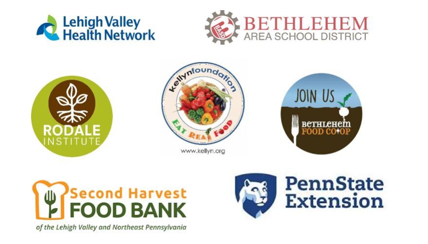 The seven organizations partnering to develop a new, local food system in the Lehigh Valley.