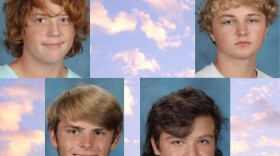 Noah Styron, Kole McInnis, Jake Taylor, and Daily Shepherd.