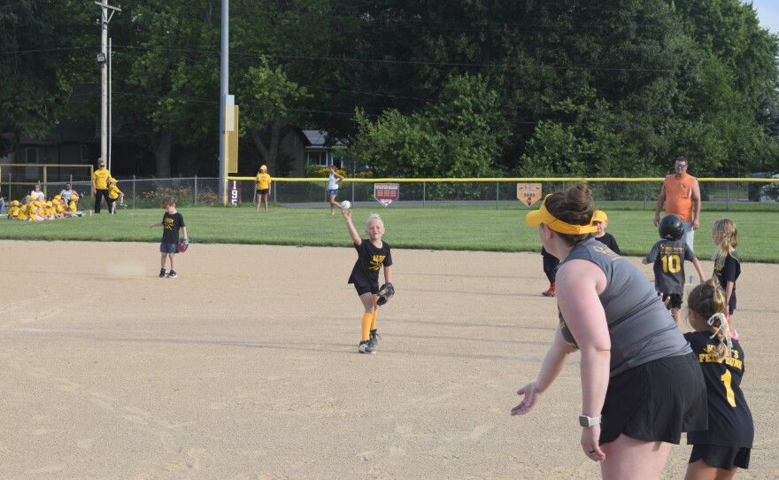 Friday's T-ball Spectacular wrapped up a season that began in May for LeRoy kids.