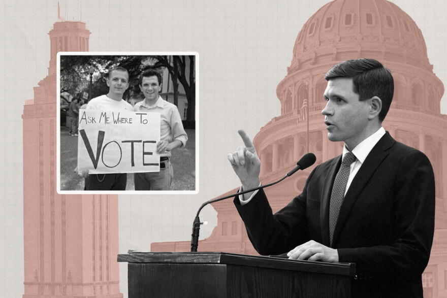 Jimmy Talarico, as he was known in college, practiced in the training ground of student politics at UT Austin. He used the platform as a launching pad into the Texas House and now has a shot at becoming the first Democratic senator elected to the U.S. Senate from Texas since 1988.