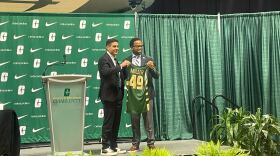 The University of North Carolina at Charlotte introduced new men’s basketball head coach Wes Miller on Wednesday at Halton Arena.