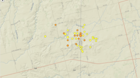USGS maps show dozens of earthquakes in Scurry County this week