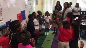 These are second graders at Broward Elementary in Tampa.