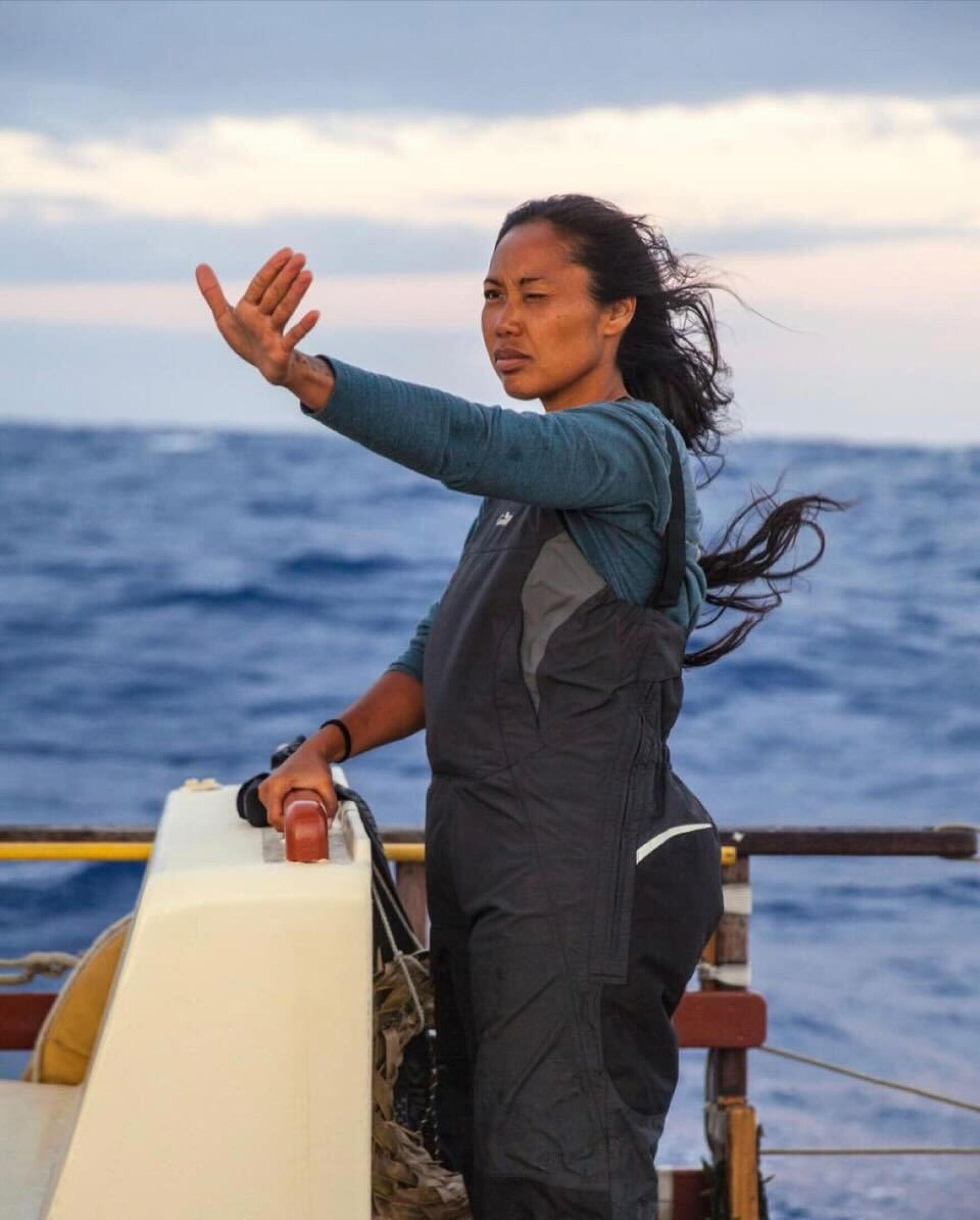 Voyaging community mourns loss of Mo‘olele, Maui's doublehulled canoe