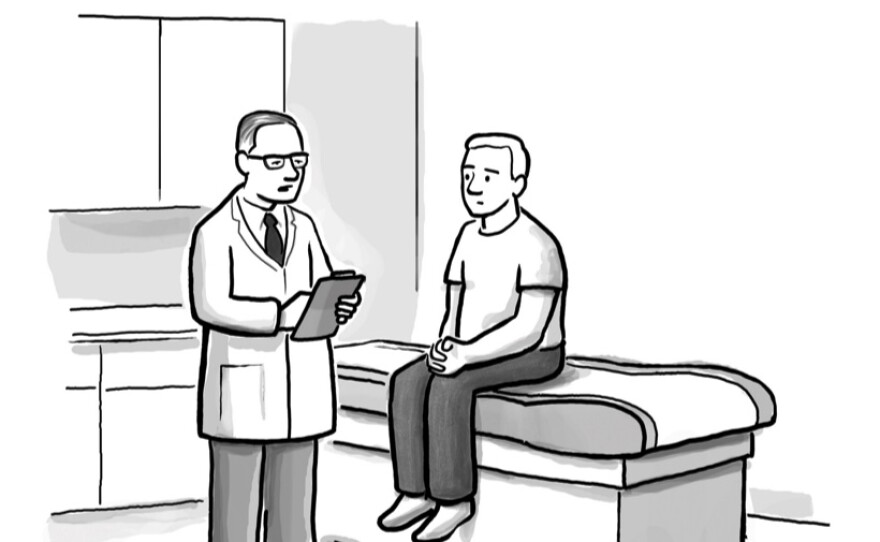 "Of course, this could also be confirmation bias from me wanting you to get sick."
