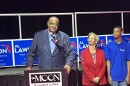 Al Lawson speaking at a podium