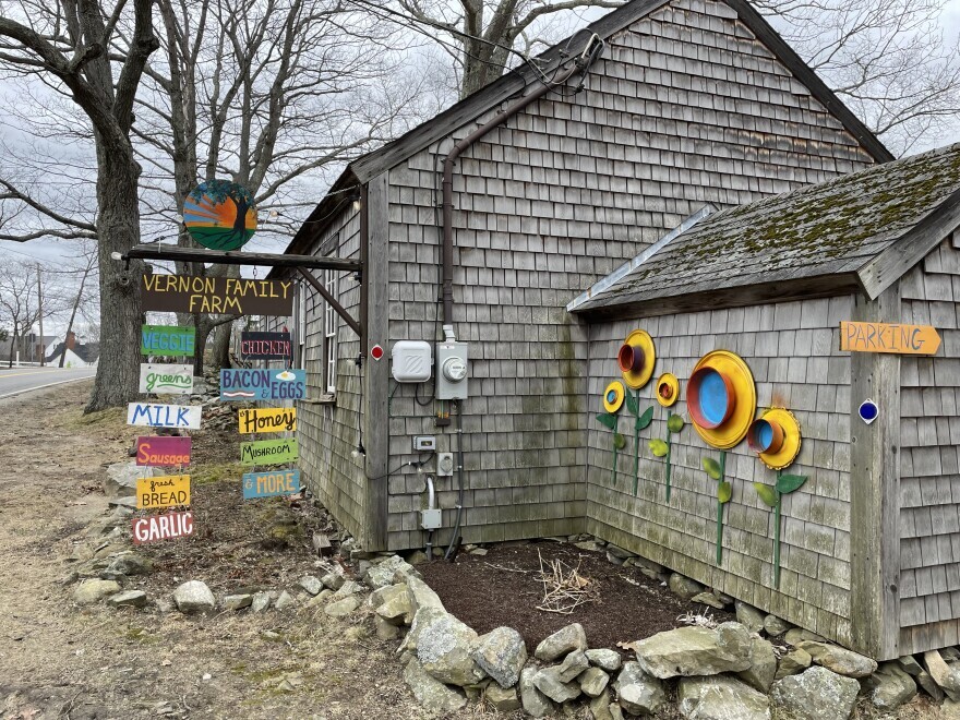 The Vernon Family Farm in Newfields, NH.