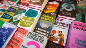 Crime fiction by British novelist Dame Agatha Christie are on sale at a festival in honour of the 125th anniversary of her birth in Torquay.