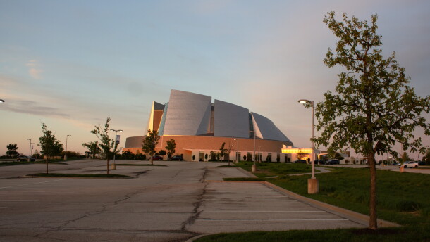 Adam Hamilton runs the largest United Methodist church in the country, which has seven campuses. This is the largest one in Leawood.