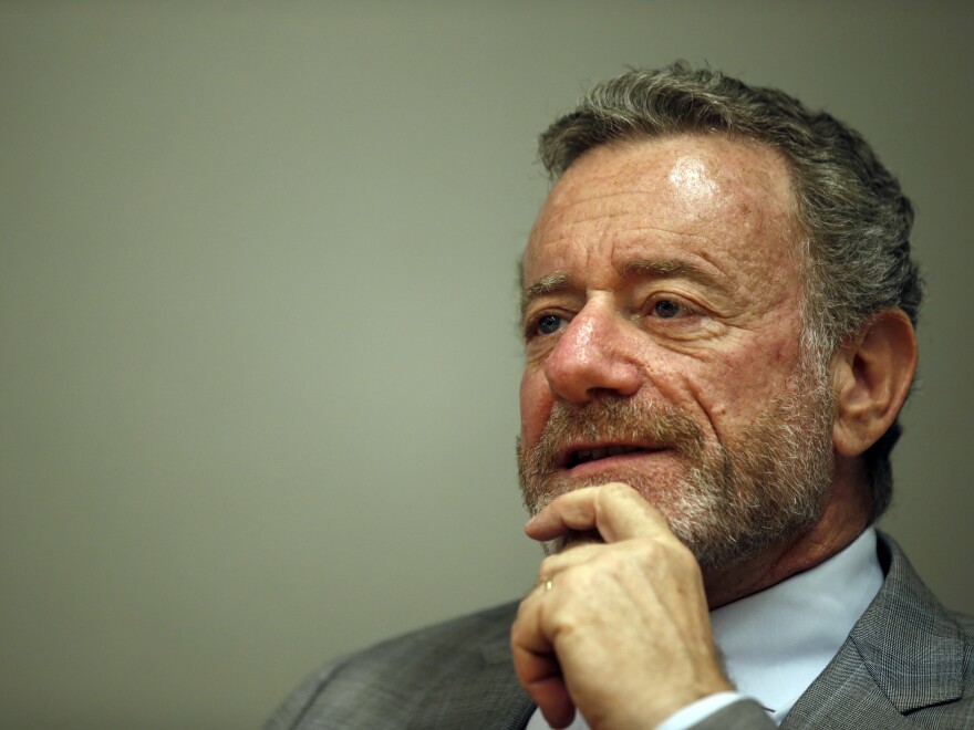 NPR CEO Jarl Mohn, shown here in 2015, said Tuesday that he is going on leave for medical reasons for at least four weeks.