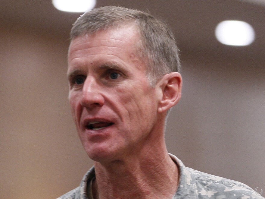 Gen. Stanley McChrystal, the commander of the NATO and U.S. forces in Afghanistan.