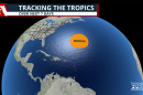 Tracking the tropics map as of Sept. 14, 2026.