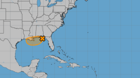 A tropical system is forecast to move into the Gulf toward the coast of Louisiana.