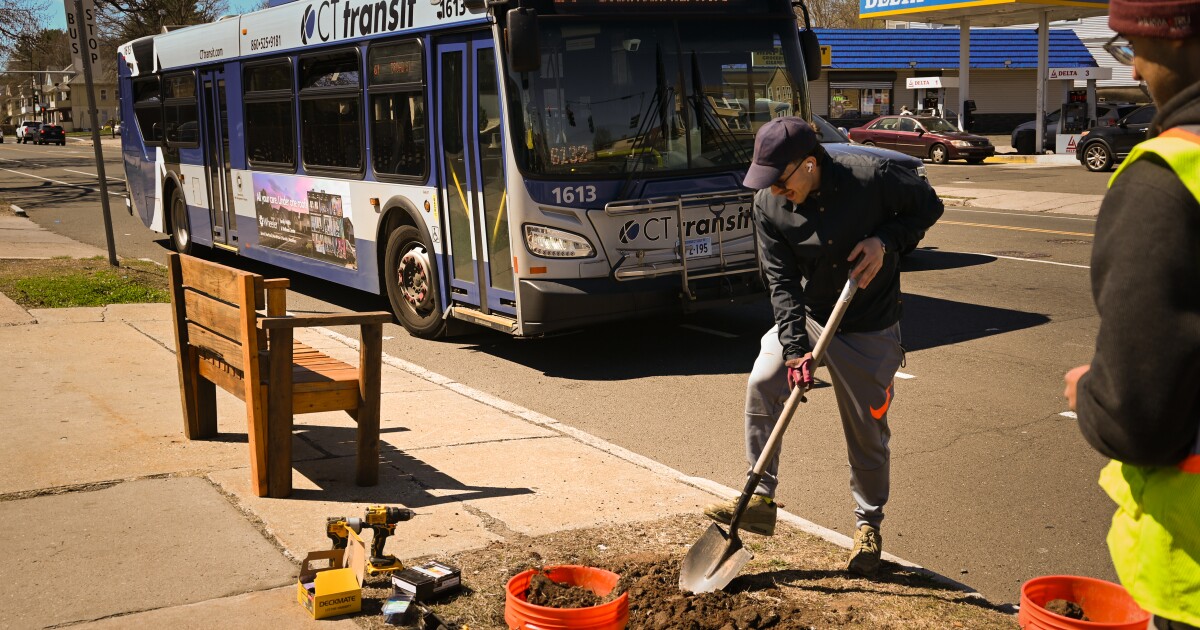 Upgrades are coming to CT bus stops. But some Hartford neighborhoods will miss out