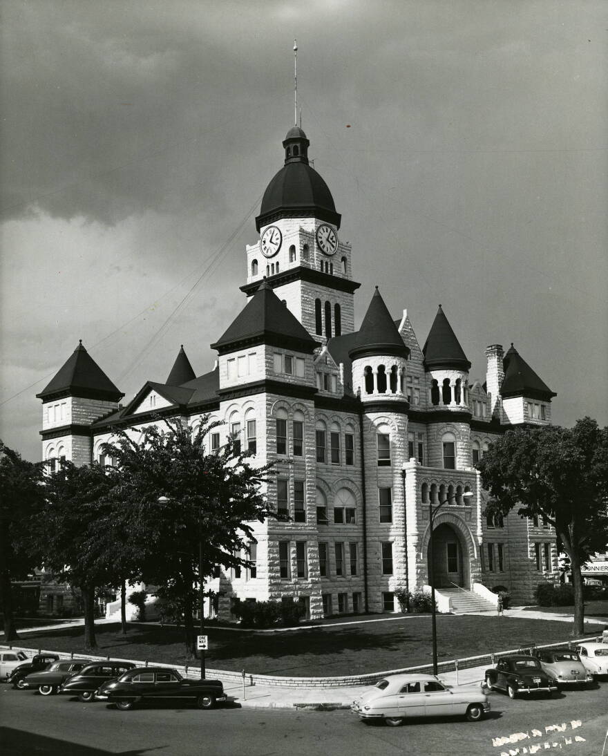 Jasper County Courthouse, 1945